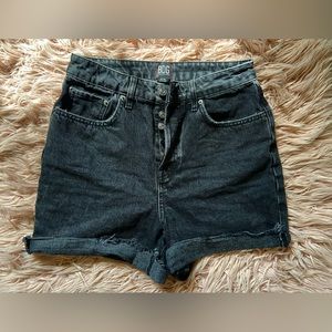BDG Urban Outfitters Black High Waisted Jean Shorts